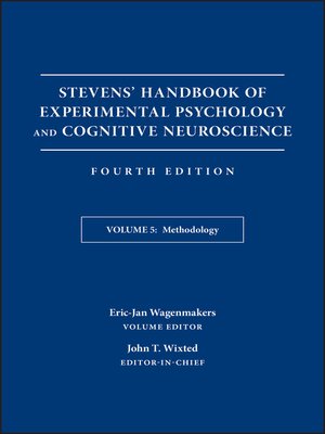 cover image of Stevens' Handbook of Experimental Psychology and Cognitive Neuroscience, Methodology